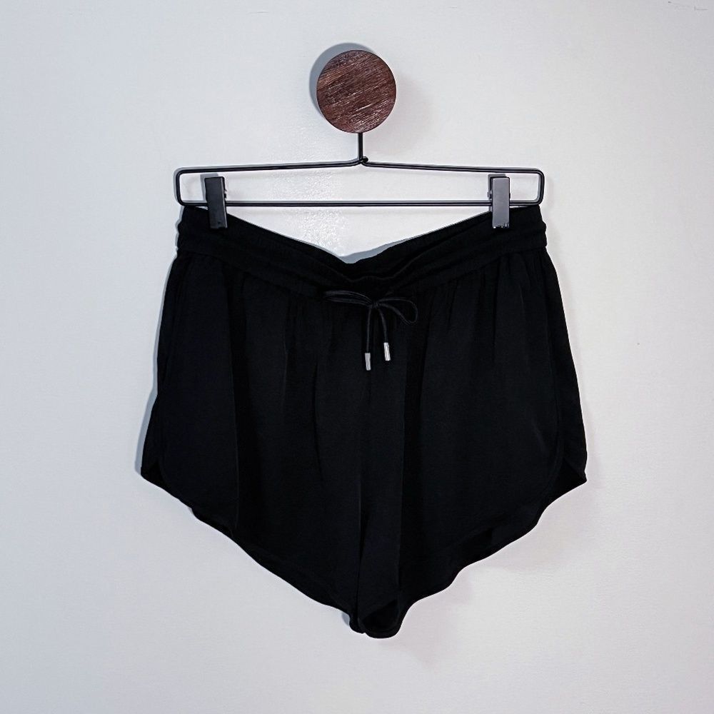 ATM Collection - Viscose Twill Pull-On Short - Black - Size M